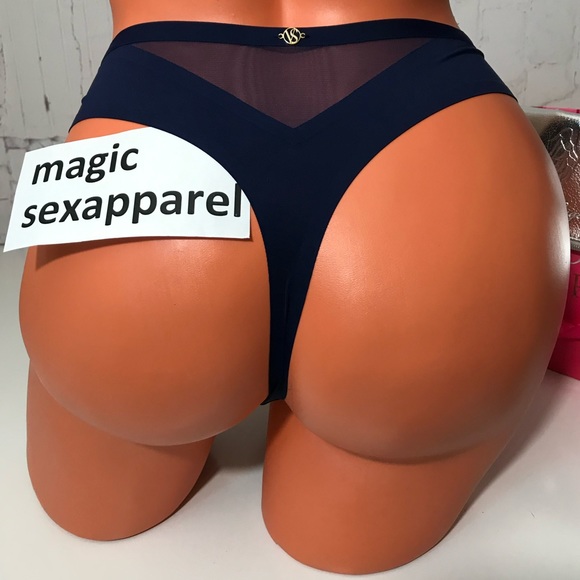 Victoria's Secret Other - VS M L XL VERY SEXY THONG SEAMLESS V LOGO MESH